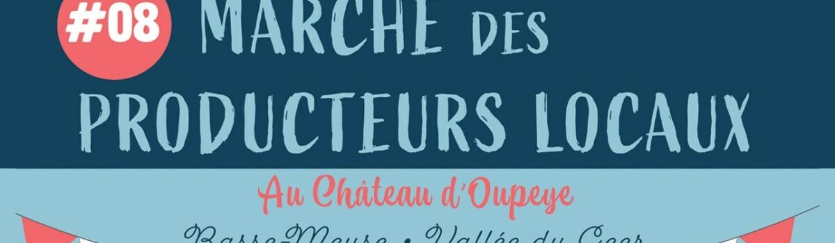 On sera présent au Château d’Oupeye ce dimanche 4/09