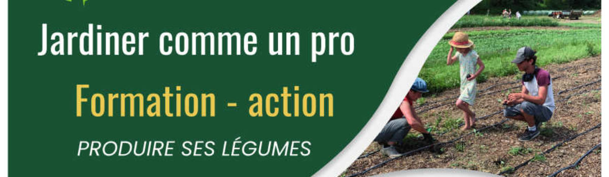 Offre promo : notre formation « Jardiner comme un pro » toutes les techniques du professionnel au service du particulier